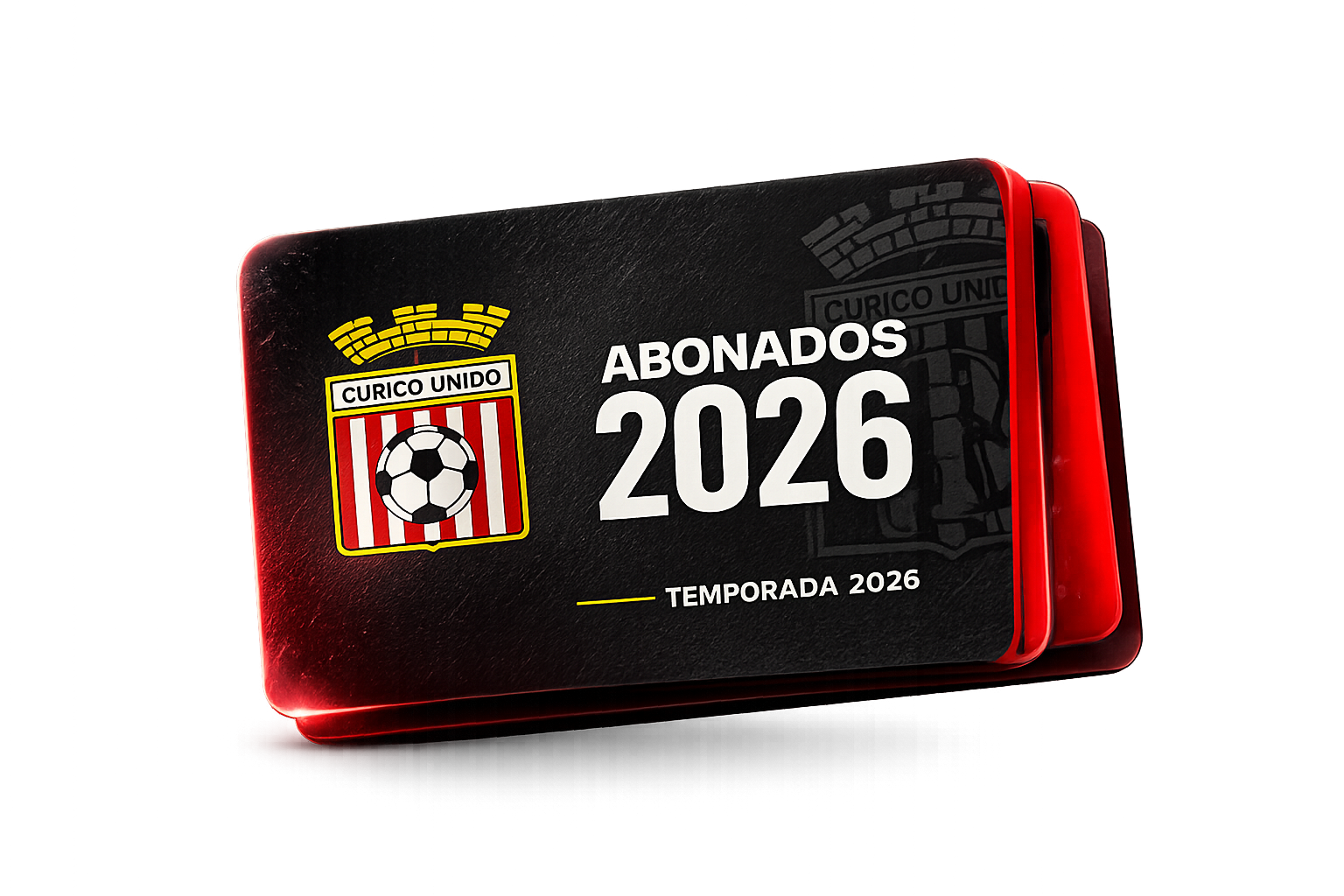 Credencial de abonados Curicó Unido temporada 2026